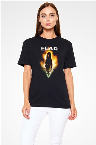 Fear Siyah Unisex Tişört T-Shirt
