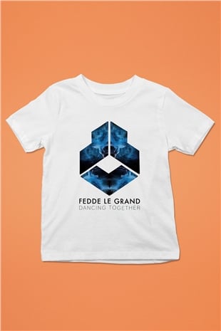 Fedde Le Grand Beyaz Unisex Çocuk Tişört