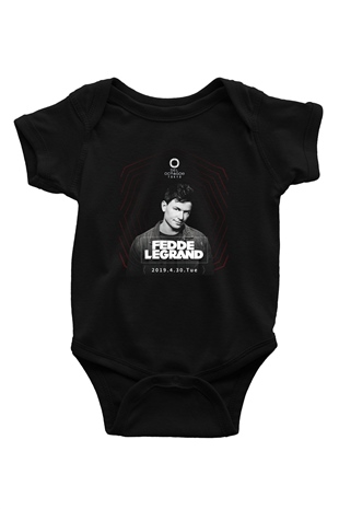 Fedde Le Grand Siyah Bebek Body - Zıbın