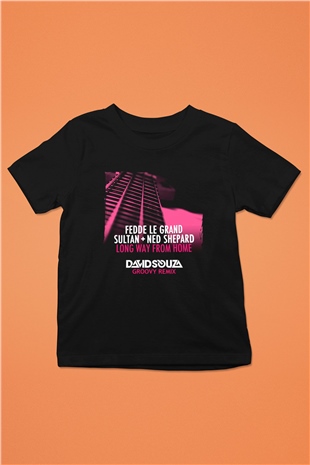 Fedde Le Grand Siyah Unisex Çocuk Tişört
