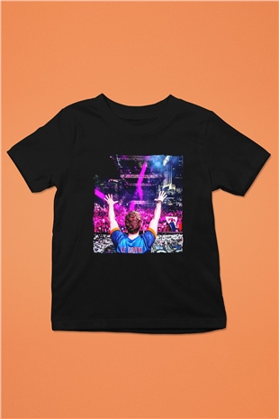 Fedde Le Grand Siyah Unisex Çocuk Tişört