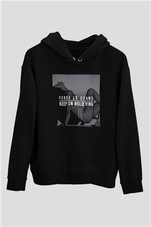 Fedde Le Grand Siyah Unisex Hoodie