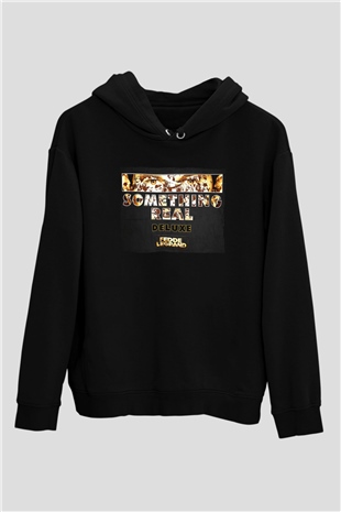 Fedde Le Grand Siyah Unisex Kapüşonlu Sweatshirt