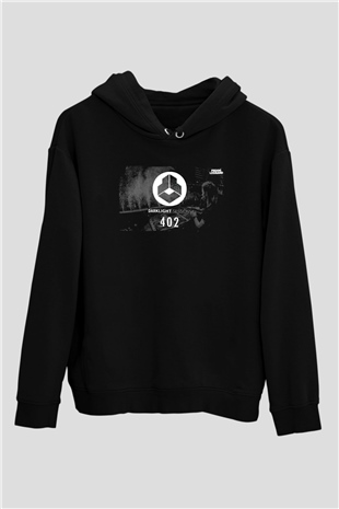 Fedde Le Grand Siyah Unisex Kapüşonlu Sweatshirt