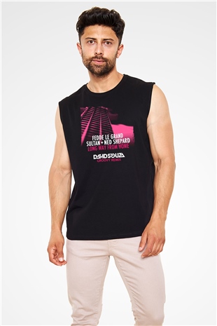 Fedde Le Grand Siyah Unisex Kolsuz Tişört