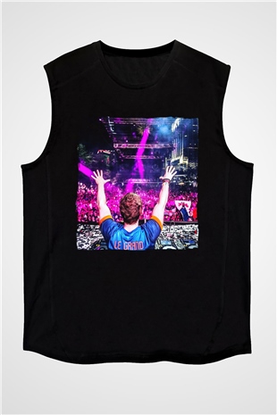 Fedde Le Grand Siyah Unisex Kolsuz Tişört