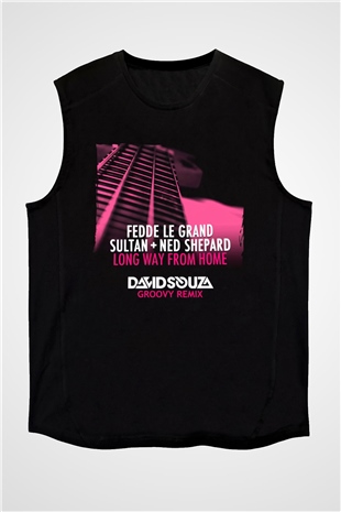 Fedde Le Grand Siyah Unisex Kolsuz Tişört