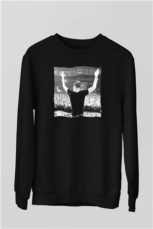 Fedde Le Grand Siyah Unisex Sweatshirt
