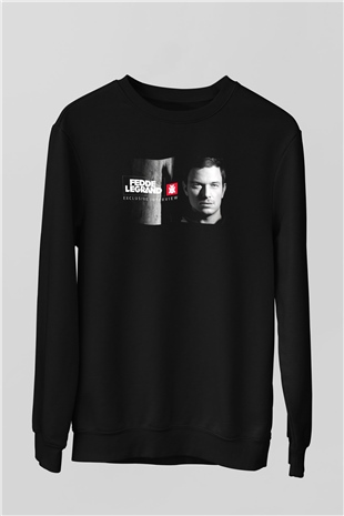 Fedde Le Grand Siyah Unisex Sweatshirt