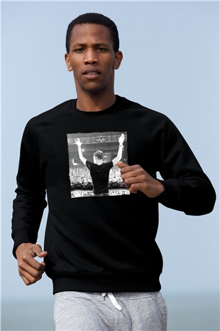 Fedde Le Grand Siyah Unisex Sweatshirt