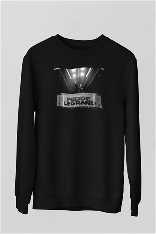 Fedde Le Grand Siyah Unisex Sweatshirt