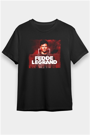 Fedde Le Grand Siyah Unisex Tişört T-Shirt - TişörtFabrikası