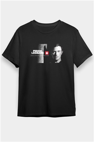 Fedde Le Grand Siyah Unisex Tişört T-Shirt - TişörtFabrikası