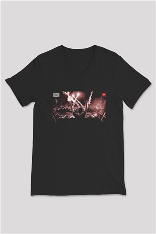 Fedde Le Grand Siyah Unisex V Yaka Tişört