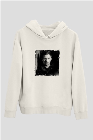 Fedde Le GrandBaskılı Beyaz Hoodie
