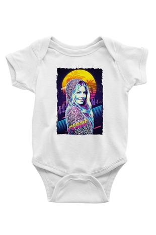 Fergie Beyaz Bebek Body - Zıbın