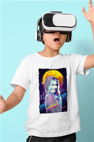 Fergie Beyaz Unisex Çocuk Tişört