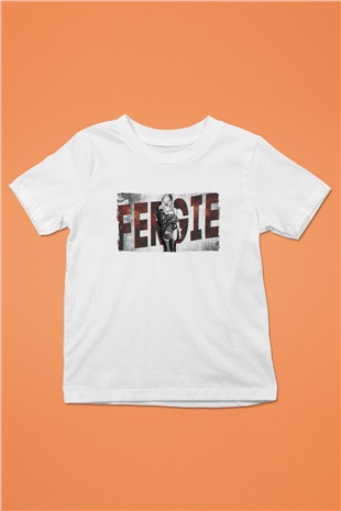 Fergie Beyaz Unisex Çocuk Tişört
