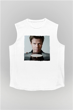 Ferry Corsten Beyaz Unisex Kolsuz Tişört