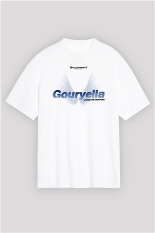 Ferry Corsten Beyaz Oversize Tişört Oversize T-shirt - TişörtFabrikası