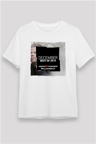 Ferry Corsten Beyaz Unisex Tişört T-Shirt - TişörtFabrikası