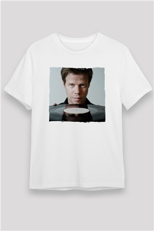 Ferry Corsten Beyaz Unisex Tişört T-Shirt - TişörtFabrikası