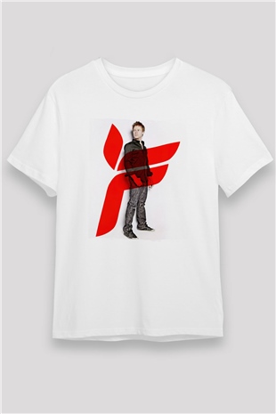 Ferry Corsten Beyaz Unisex Tişört T-Shirt - TişörtFabrikası