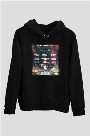 Ferry Corsten Siyah Unisex Hoodie