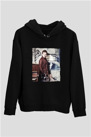 Ferry Corsten Siyah Unisex Kapüşonlu Sweatshirt