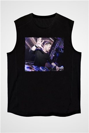 Ferry Corsten Siyah Unisex Kolsuz Tişört