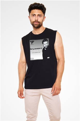 Ferry Corsten Siyah Unisex Kolsuz Tişört