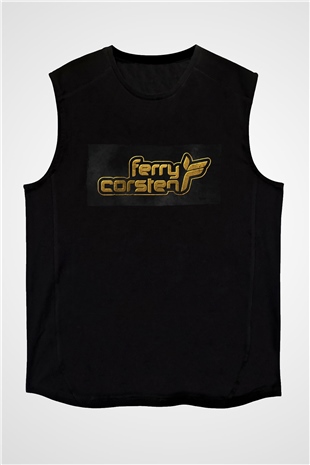 Ferry Corsten Siyah Unisex Kolsuz Tişört