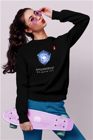 Ferry Corsten Siyah Unisex Sweatshirt