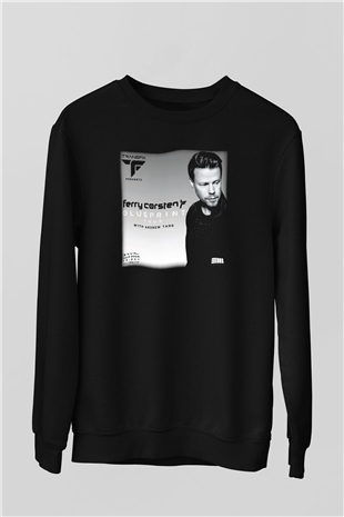 Ferry Corsten Siyah Unisex Sweatshirt