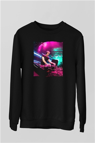 Ferry Corsten Siyah Unisex Sweatshirt