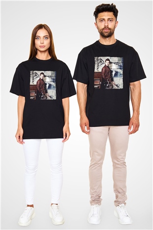 Ferry Corsten Siyah Oversize Tişört Oversize T-shirt - TişörtFabrikası