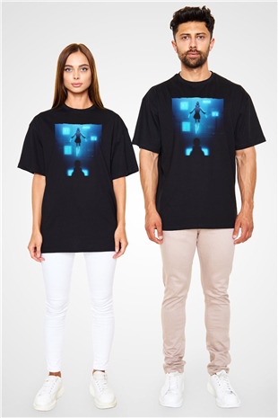 Ferry Corsten Siyah Oversize Tişört Oversize T-shirt - TişörtFabrikası
