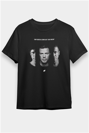 Ferry Corsten Siyah Unisex Tişört T-Shirt - TişörtFabrikası