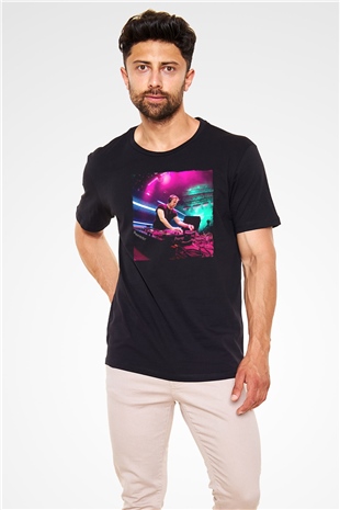 Ferry Corsten Siyah Unisex Tişört T-Shirt - TişörtFabrikası