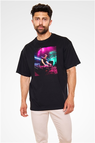 Ferry Corsten Siyah Oversize Tişört Oversize T-shirt - TişörtFabrikası