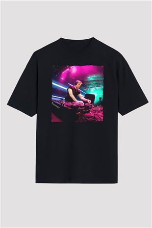 Ferry Corsten Siyah Oversize Tişört Oversize T-shirt - TişörtFabrikası