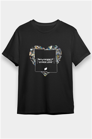 Ferry Corsten Siyah Unisex Tişört T-Shirt - TişörtFabrikası