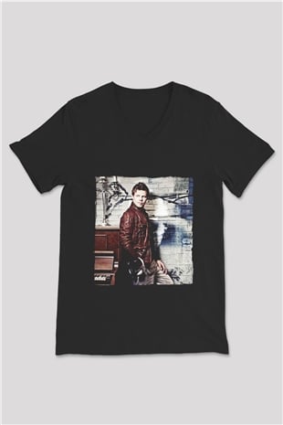 Ferry Corsten Siyah Unisex V Yaka Tişört