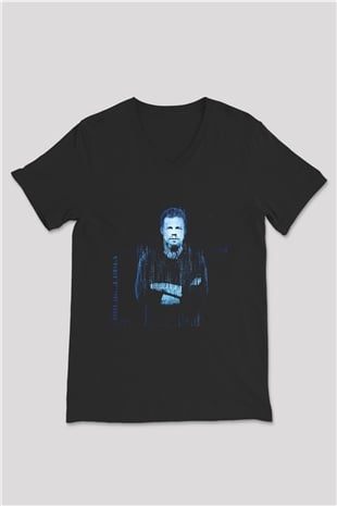 Ferry Corsten Siyah Unisex V Yaka Tişört
