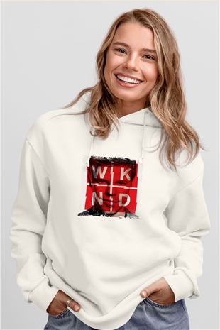 Ferry CorstenBaskılı Beyaz Hoodie