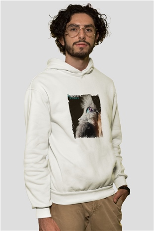 Ferry CorstenBaskılı Beyaz Hoodie