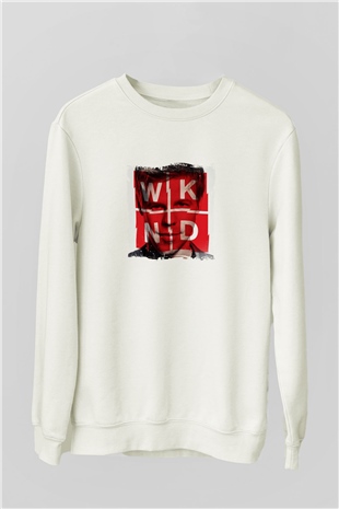 Ferry CorstenBaskılı Beyaz Sweatshirt