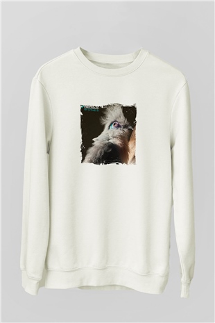 Ferry CorstenBaskılı Beyaz Sweatshirt