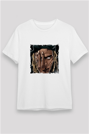 Fetty Wap Baskılı Unisex Beyaz Tişört