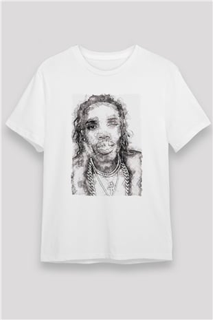 Fetty Wap Beyaz Unisex Tişört T-Shirt - TişörtFabrikası